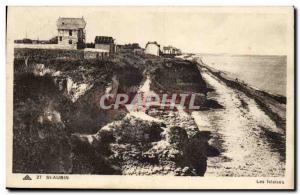 Saint Aubin Old Postcard Cliffs