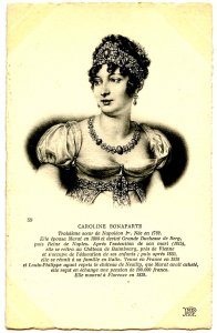 Caroline Bonaparte, 3rd Sister of Napoleon I