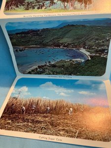 Puerto Rico Souvenir Folder Postcard 12 Views