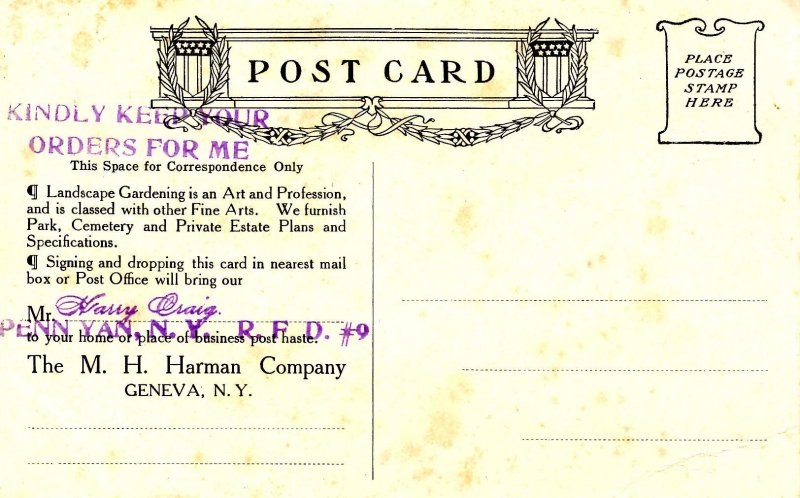 Advertisement - Flower of Fairfield