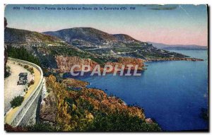 Postcard Old Pointe De La Galere Theoule And Route De La Corniche D & # 39Or