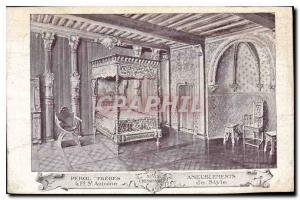 Postcard Old Style Furnishings Perol Freres St Antoine