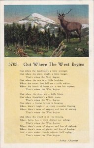 Wyoming Out Where The West Begins