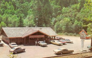 MAPLETON, Oregon OR  GINGERBREAD VILLAGE RESTAURANT  Roadside  LANE CO  Postcard 