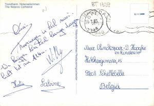 BT1329 the nidaros cathedral trondheim norway