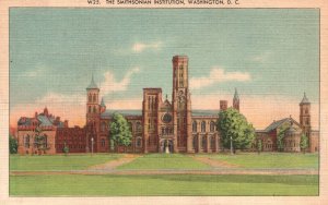 Vintage Postcard The Smithsonian Institution Of James Smithson Washington DC