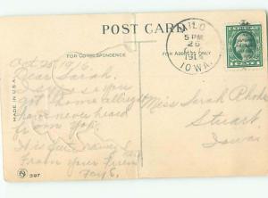 Pre-Linen signed GIRL GETS GIFT FROM BOY AC1980