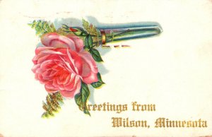 Minnesota Greetings From Wilson 1910