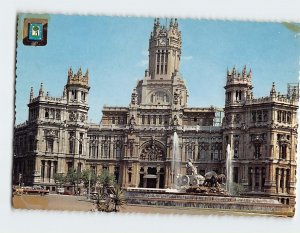 Postcard Palace of Communications, Madrid, Spain