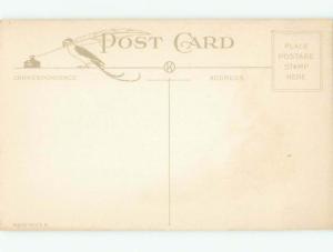 Pre-Linen Easter HUMANIZED BUNNY RABBIT IN FANCY CLOTHING AB3433