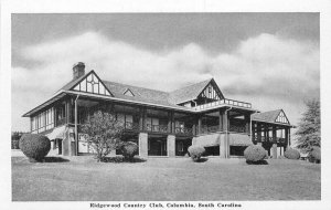 Columbia South Carolina Ridgewood Country Club Graycraft Postcard 20-11053
