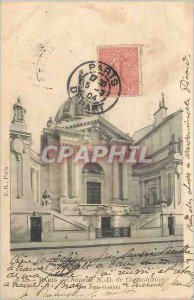 Postcard Old Chapel Paris N D Consolation Rue Jean Goujon (map 1900)