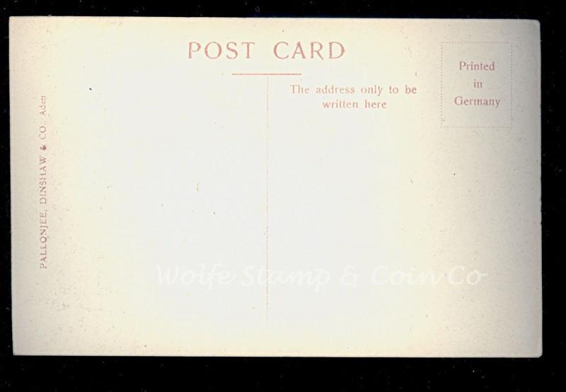RPPC View of Post Office Bay Aden Real Photo Postcard  B1510