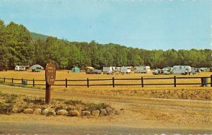Camden Maine Mt Battle Camp Grounds Street View Vintage Postcard K92448