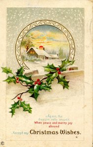 Greeting - Christmas. 