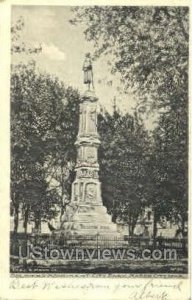 Soldiers Monument - Mason City, Iowa IA  