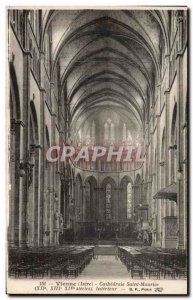 Postcard Old Vienna Cathedrale Saint Maurice Interior