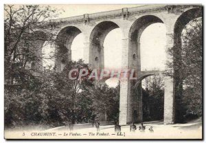 Old Postcard Chaumont Viaduct