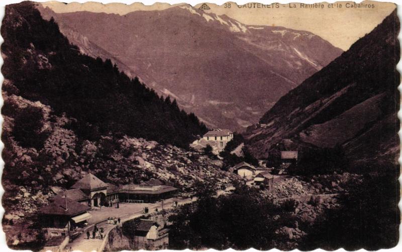 CPA CAUTERETS La RAIllere et le Cabaliros (414608)