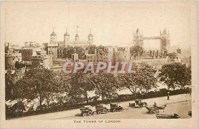 Old Postcard The Tower of London