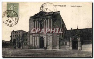 Montpellier Old Postcard General Hospital