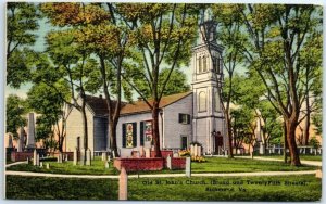 Postcard - Old St. John's Church - Richmond, Virginia