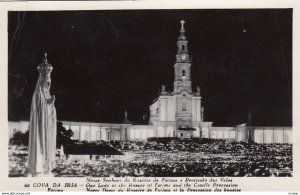 RP, COVA DA IRIA , FATIMA candle Procession, Portugal, PU-1957