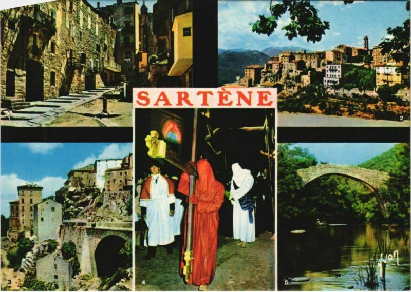 CPM Sartene souvenir CORSICA (1078878)