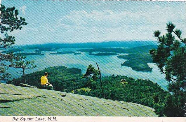 New Hampshire Big Squam Lake From Rattlesnake Mountain