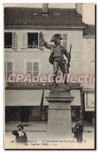 Old Postcard Remiremont 1792 voluntary monument Choppin 1899