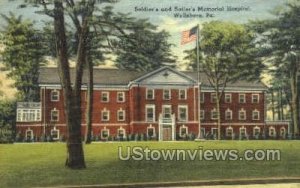 Soldiers Sailor's Memorial Hospital - Wellsboro, Pennsylvania PA  