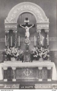 RP: OLIVET , Illinois, 1930-40s ; La Salette Seminary , Main Altar