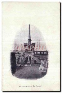 Old Postcard Bazeilles The Crypt