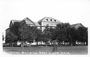 H65/ Fort Lyon Colorado RPPC Postcard c1940s Clinical Building  84