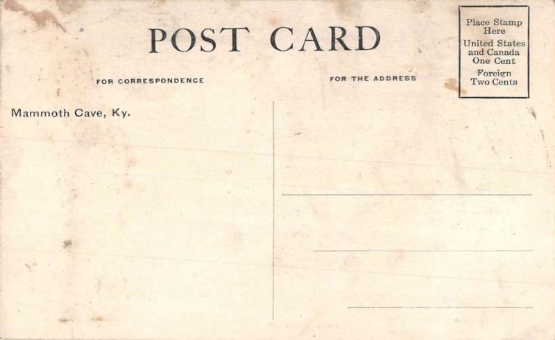 Mammoth Cave Kentucky Hotel And Grounds Antique Postcard K104874