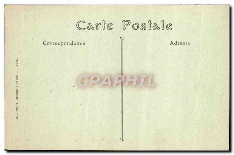 Old Postcard Villers Sur Mer On collline