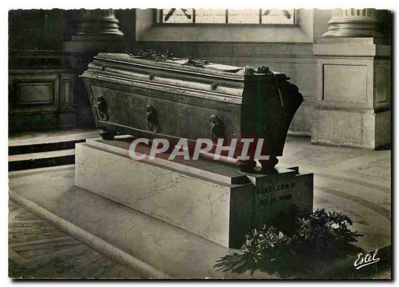 Modern Postcard Paris Invalides the Sarcophagus of King of Rome