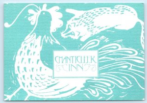 ASHLAND, Oregon OR ~ Advertising CHANTICLEER INN Bed & Breakfast 4x6 Postcard