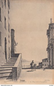 MENTON , France , 1900-10s : La Place de la Conception