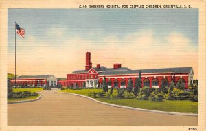 Shriners Hospital  For Crippled Children Greenville, South Carolina USA