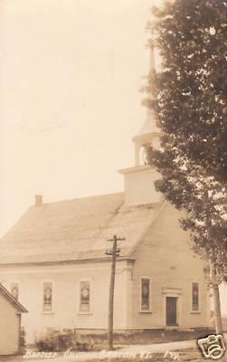 D2222 VT, Groton Baptist Church Photo Postcard