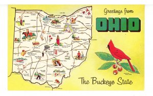 OH - Greetings from Ohio- The Buckeye State