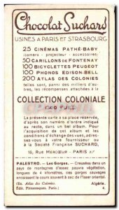 Image Palestro Algerie Gorges Suchard chocolate