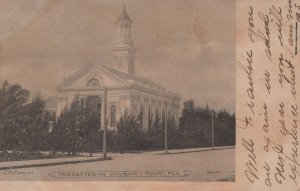 PRESBYTERIAN CHURCH MIAMI FLORIDA POSTCARD 1906