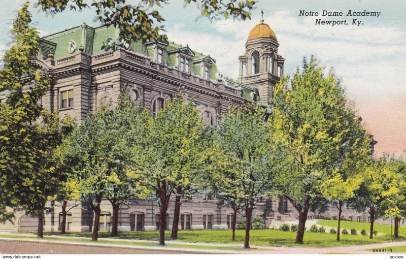 NEWPORT, Kentucky, 1930-40s; Notre Dame Academy