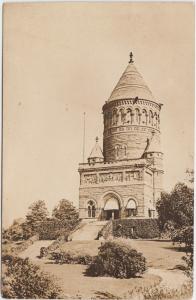 Ohio Real Photo RPPC Postcard CLEVELAND James Garfield Memorial pre1918