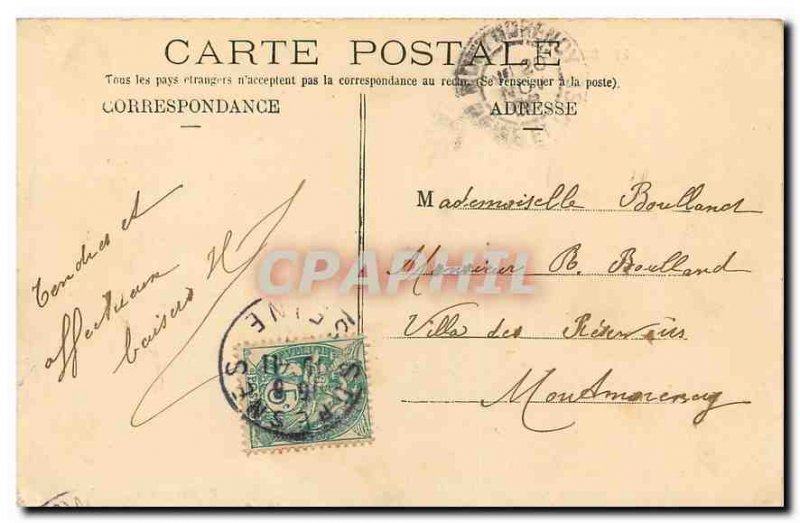 Old Postcard Bords de Seine Suresnes