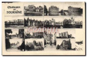 Postcard Old Castles of Touraine