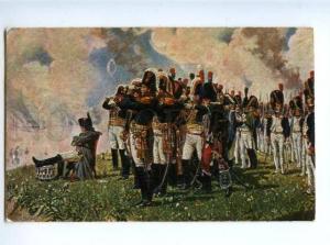 169990 WAR 1812 Napoleon Borodino by VERESCHAGIN vintage Card