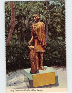 Postcard Chief Osceola at Florida's Silver Springs, Florida